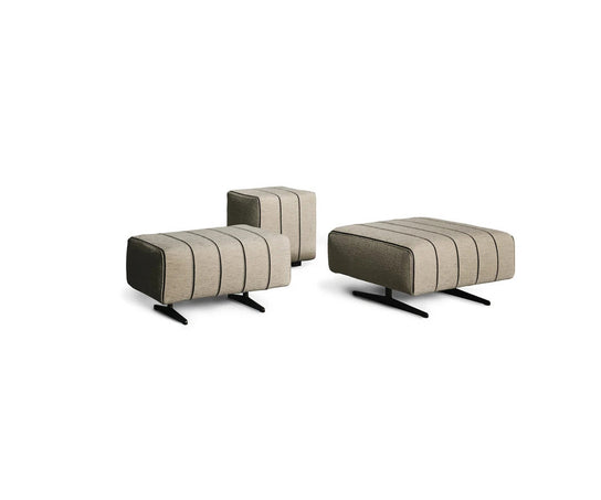 Bonaldo Mark Elegant Upholstered Pouf | Casa Design Group