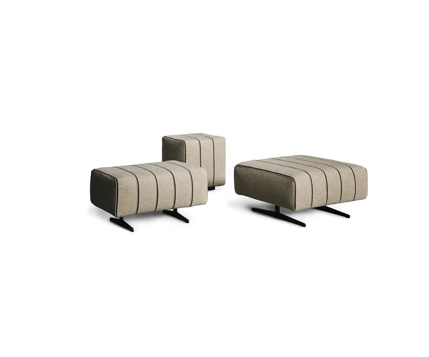 Bonaldo Mark Elegant Upholstered Pouf | Casa Design Group