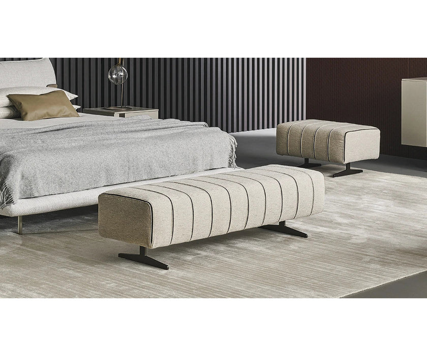Bonaldo Mark Elegant Upholstered Pouf | Casa Design Group