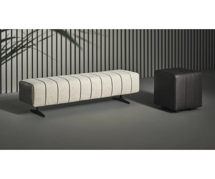 Bonaldo Mark Elegant Upholstered Pouf | Casa Design Group