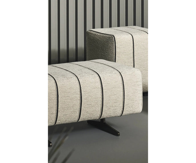 Bonaldo Mark Elegant Upholstered Pouf | Casa Design Group
