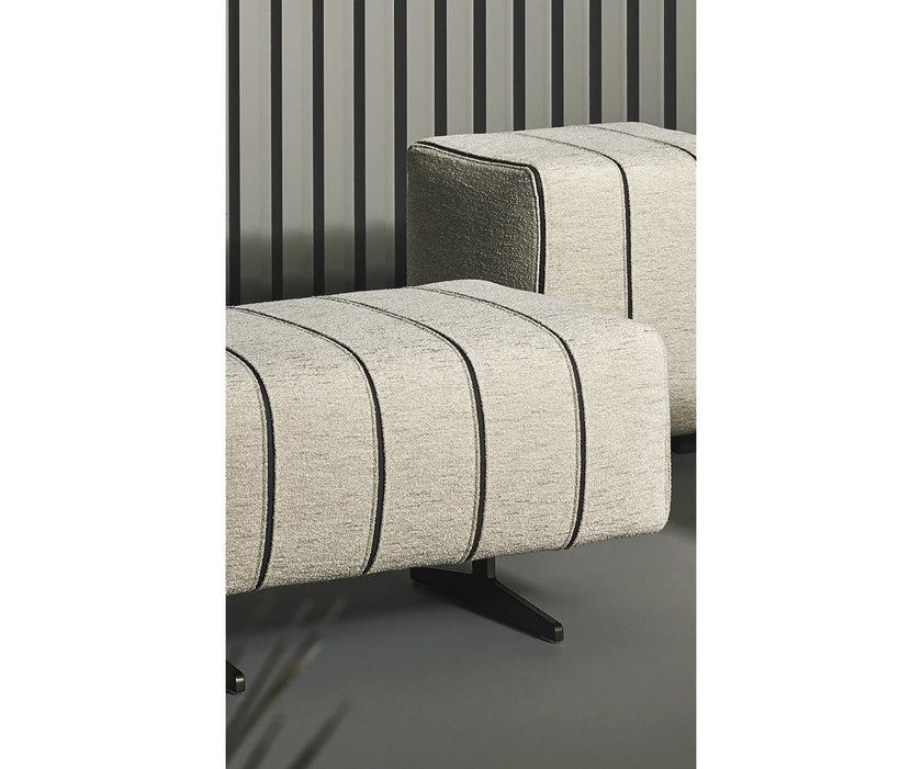 Bonaldo Mark Elegant Upholstered Pouf | Casa Design Group