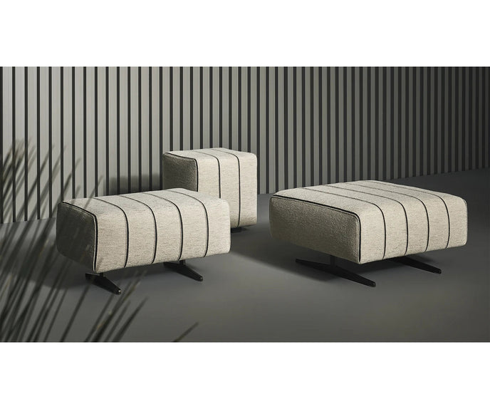 Bonaldo Mark Elegant Upholstered Pouf | Casa Design Group