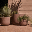 Maroa natural terracotta planter by Tribù Studio | Casa Design Group