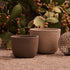 Maroa natural terracotta planter by Tribù Studio | Casa Design Group