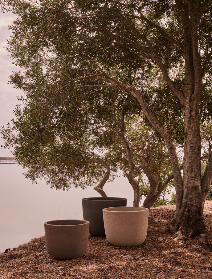 Maroa natural terracotta planter by Tribù Studio | Casa Design Group