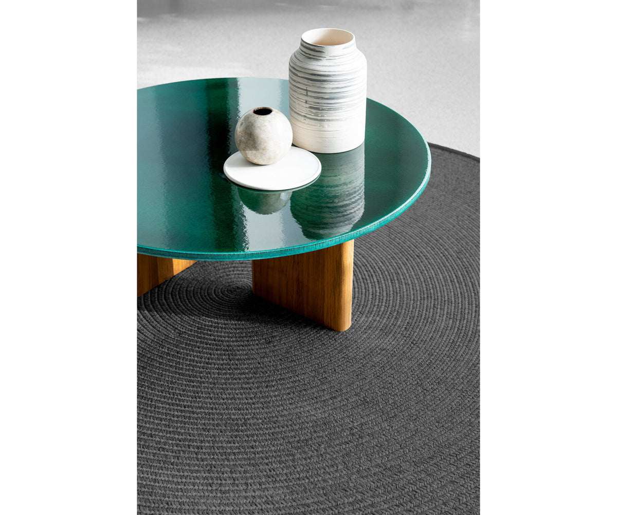 Luxury Materia Coffee Table by Atmosphera with Teak Base Casa Design Group