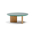 Luxury Materia Coffee Table by Atmosphera with Teak Base Casa Design Group
