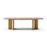 Modern Materia Outdoor Dining Table in Textured Glass Casa Design Group