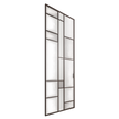 Maxi Sliding Door System with expansive glass panels, aluminum frames and decorative grid patterns by Rimadesio | Casa Design Group