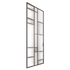 Maxi Sliding Door System with expansive glass panels, aluminum frames and decorative grid patterns by Rimadesio | Casa Design Group