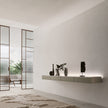 Maxi Sliding Door System with expansive glass panels, aluminum frames and decorative grid patterns by Rimadesio | Casa Design Group