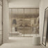 Maxi Sliding Door System with expansive glass panels, aluminum frames and decorative grid patterns by Rimadesio | Casa Design Group