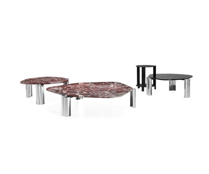 Maylis sculptural coffee table by Molteni&C designed by Christophe Delcourt.
