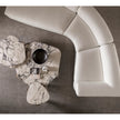 Maylis sculptural coffee table by Molteni&C designed by Christophe Delcourt.