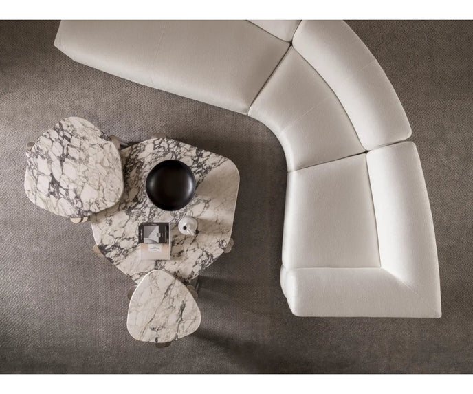 Maylis sculptural coffee table by Molteni&C designed by Christophe Delcourt.