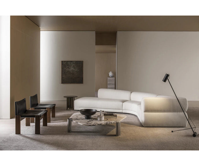 Maylis sculptural coffee table by Molteni&C designed by Christophe Delcourt.
