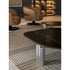 Maylis sculptural coffee table by Molteni&C designed by Christophe Delcourt.
