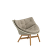 Mbrace Lounge Chair by Dedon | Teak and Handwoven Outdoor Seating by Sebastian Herkner | Casa Design Group