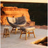 Mbrace Lounge Chair by Dedon | Teak and Handwoven Outdoor Seating by Sebastian Herkner | Casa Design Group