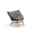 Mbrace Lounge Chair by Dedon | Teak and Handwoven Outdoor Seating by Sebastian Herkner | Casa Design Group