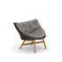 Mbrace Lounge Chair by Dedon | Teak and Handwoven Outdoor Seating by Sebastian Herkner | Casa Design Group