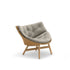 Mbrace Lounge Chair by Dedon | Teak and Handwoven Outdoor Seating by Sebastian Herkner | Casa Design Group