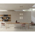 MDF Italia Archie Dining Armchair by Yabu Pushelberg with a tubular steel frame and upholstered seat | Casa Design Group