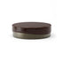 Merian Coffee Table by Capital with a glossy lacquered round top and metallic base.