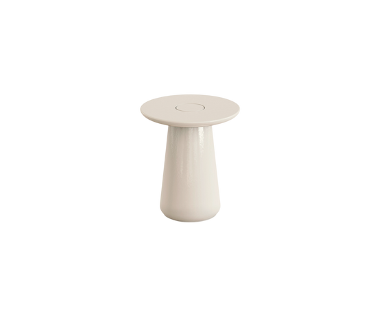 Meridies Ceramic Round Side Table by Expormim Outdoor Side Table Casa Design Group