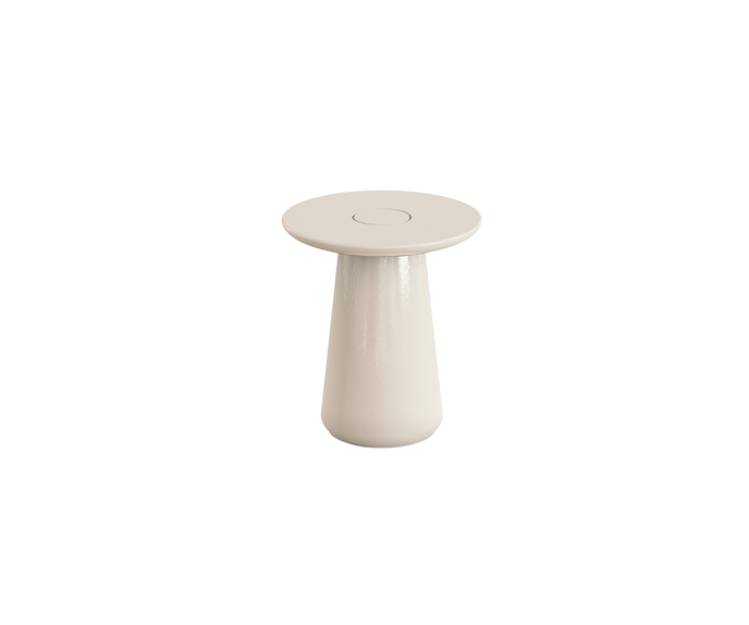 Meridies Ceramic Round Side Table by Expormim Outdoor Side Table Casa Design Group