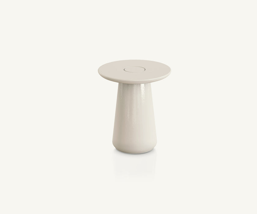 Meridies Ceramic Round Side Table by Expormim Outdoor Side Table Casa Design Group