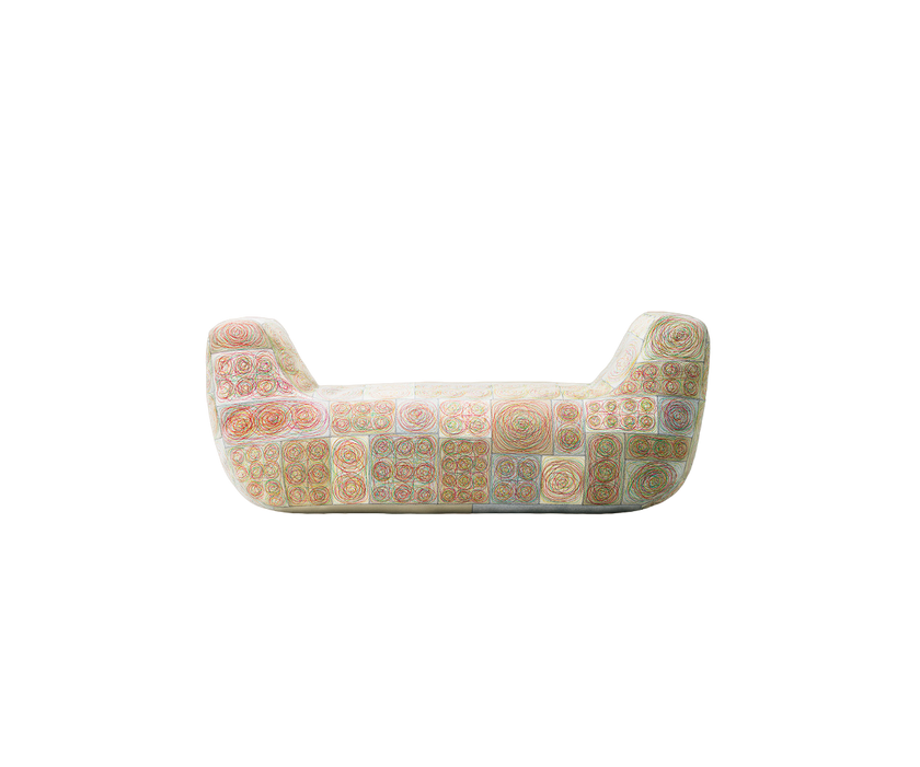 Unique Design Metamorfosi Bruco Bench by Paola Lenti Casa Design Group