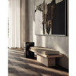 Metis Panca Bench by Frigerio contemporary upholstered bench Casa Design Group