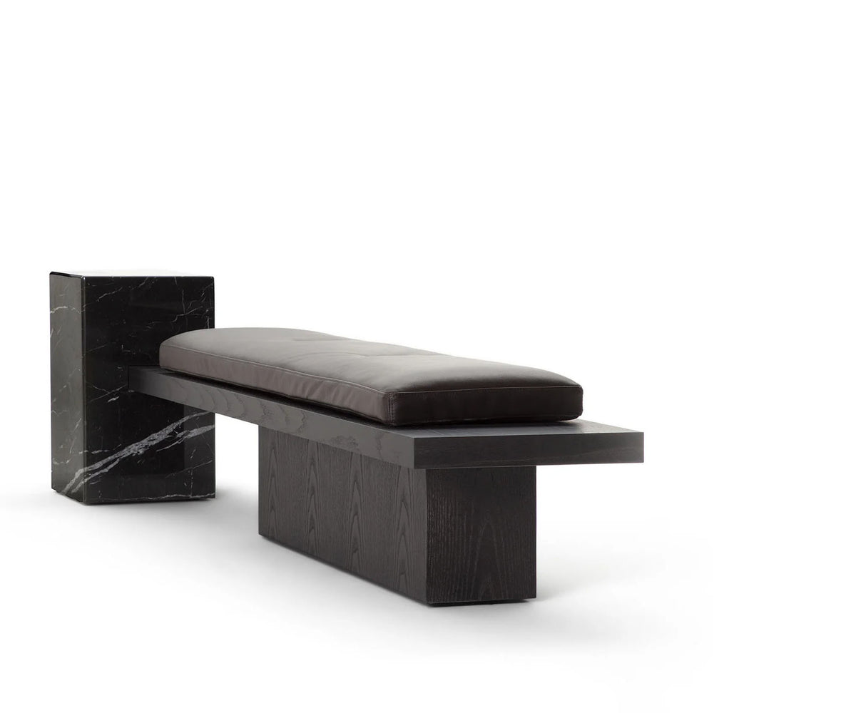 Metis Panca Bench by Frigerio contemporary upholstered bench Casa Design Group