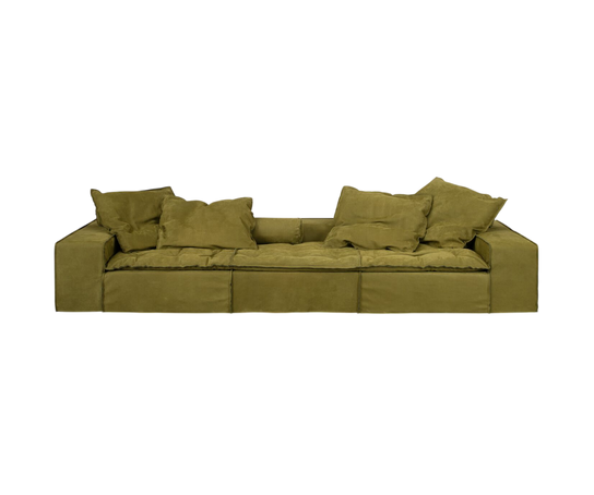 Miami Beach Leather Sofa by Paola Navone for Baxter | Casa Design Group