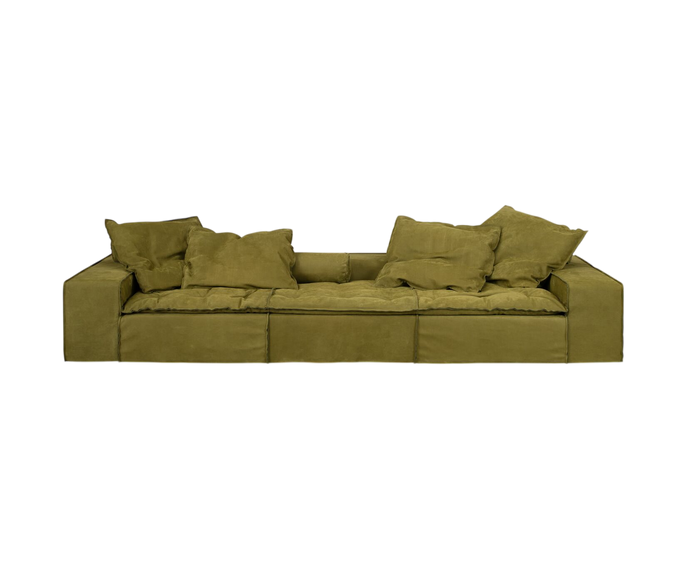 Miami Beach Leather Sofa by Paola Navone for Baxter | Casa Design Group
