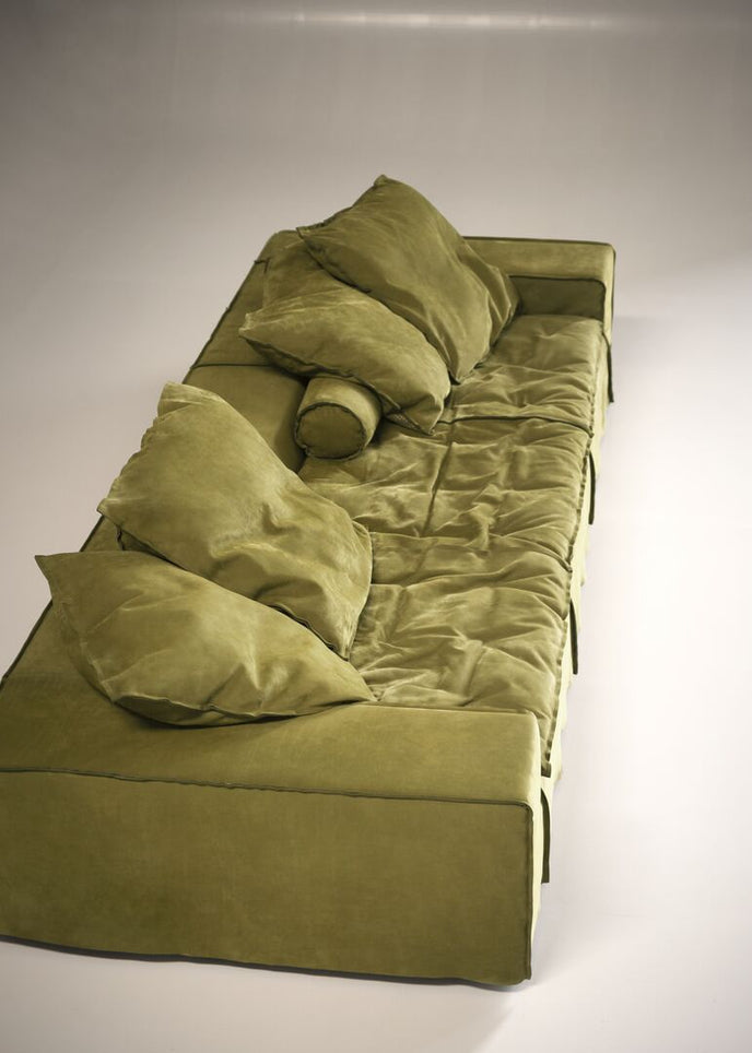 Miami Beach Leather Sofa by Paola Navone for Baxter | Casa Design Group