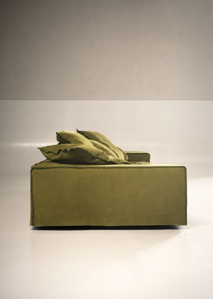 Miami Beach Leather Sofa by Paola Navone for Baxter | Casa Design Group
