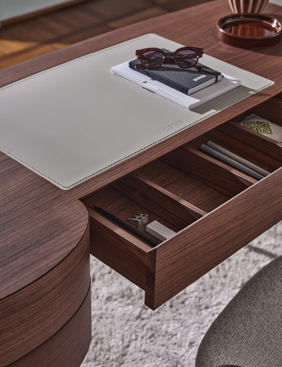 High End Maskara Desk by Porada Casa Design Group