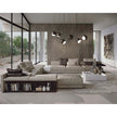 Miller Sectional Sofa by Frigerio modular designer sectional sofa with customizable configurations and contemporary Italian design | Casa Design Group