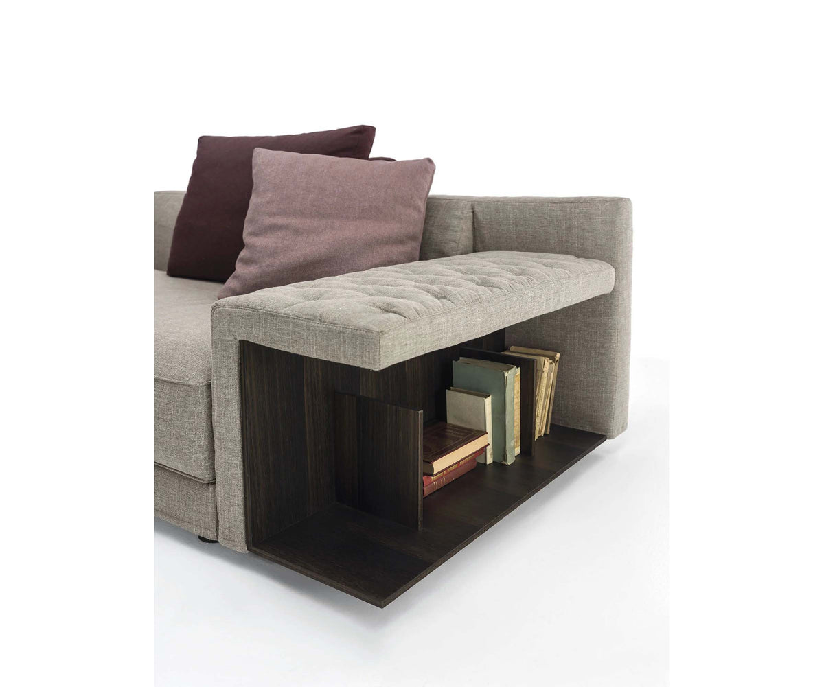 Miller Sectional Sofa by Frigerio modular designer sectional sofa with customizable configurations and contemporary Italian design | Casa Design Group