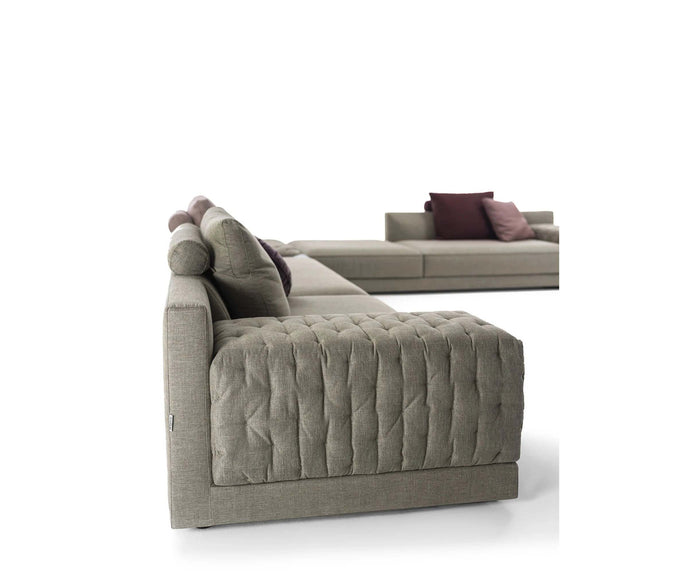 Miller Sectional Sofa by Frigerio modular designer sectional sofa with customizable configurations and contemporary Italian design | Casa Design Group