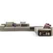 Miller Sectional Sofa by Frigerio modular designer sectional sofa with customizable configurations and contemporary Italian design | Casa Design Group