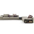 Miller Sectional Sofa by Frigerio modular designer sectional sofa with customizable configurations and contemporary Italian design | Casa Design Group
