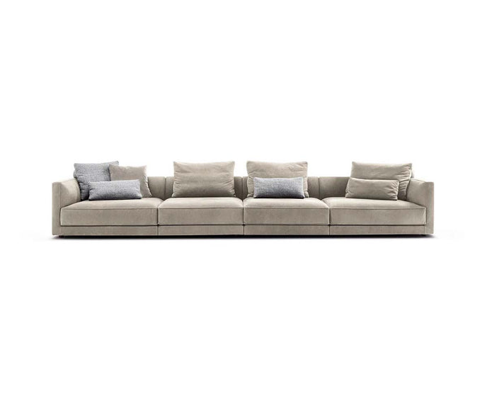 Miller Sofa by Frigerio modular designer sofa with customizable configurations and contemporary Italian design | Casa Design Group