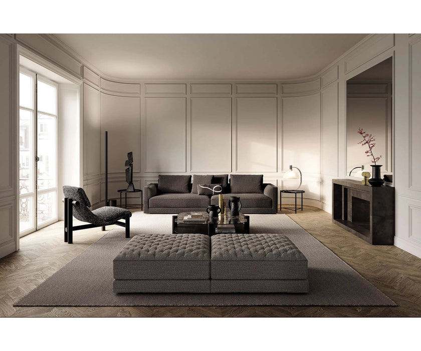 Miller Sofa by Frigerio modular designer sofa with customizable configurations and contemporary Italian design | Casa Design Group
