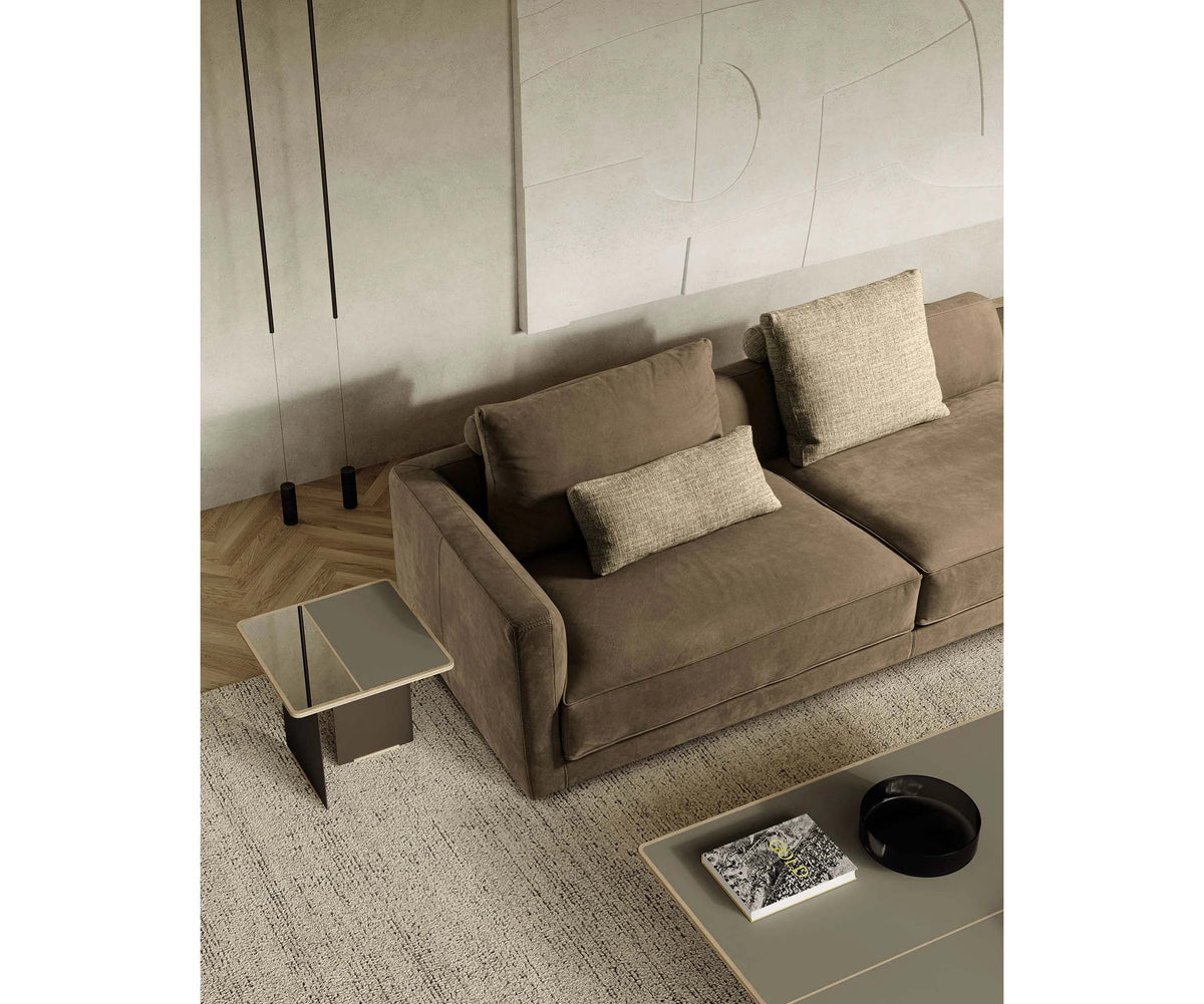 Miller Sofa by Frigerio modular designer sofa with customizable configurations and contemporary Italian design | Casa Design Group