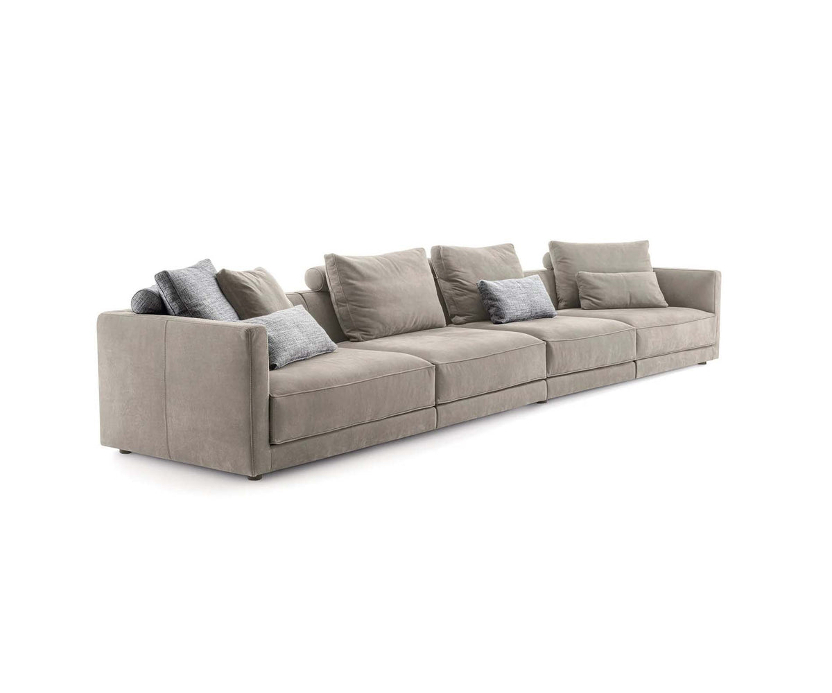 Miller Sofa by Frigerio modular designer sofa with customizable configurations and contemporary Italian design | Casa Design Group