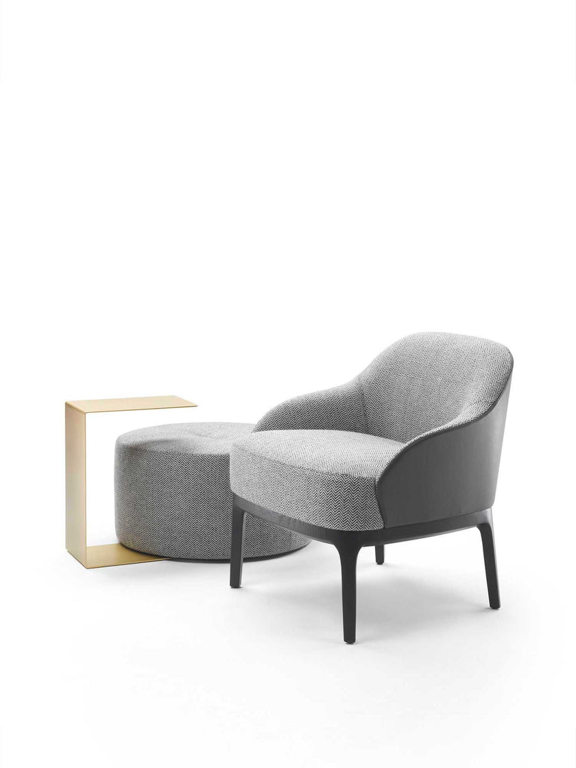 Mini Folded Metal C Table by Giulio Marelli | Casa Design Group